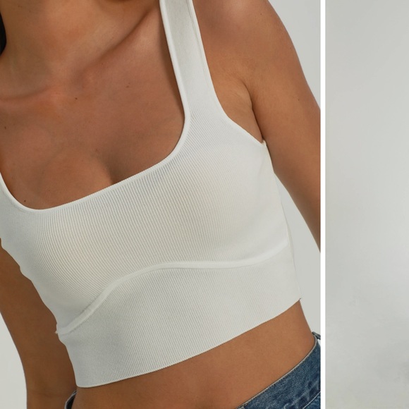 Glassons Rib Knit Tank - Picture 2 of 2